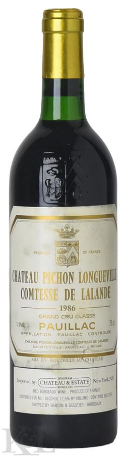 1986 Pichon-Lalande, Pauillac