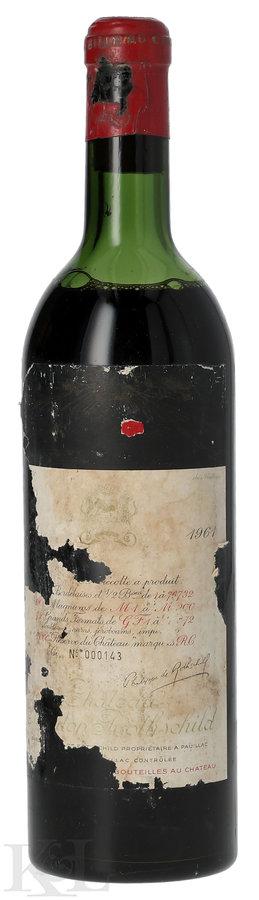 1961 Mouton-Rothschild, Pauillac