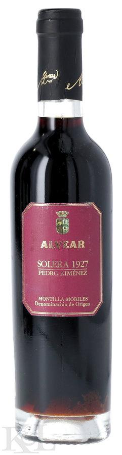 Alvear "1927 Solera" Pedro Ximenez Solera Montilla-Moriles (375ml)