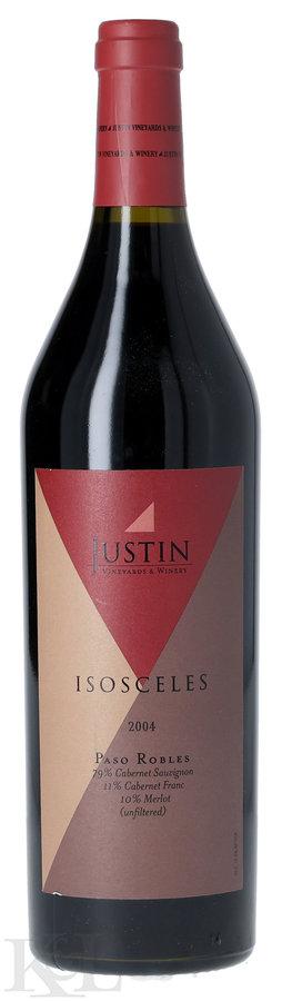 2004 Justin "Isosceles" Paso Robles Bordeaux Blend