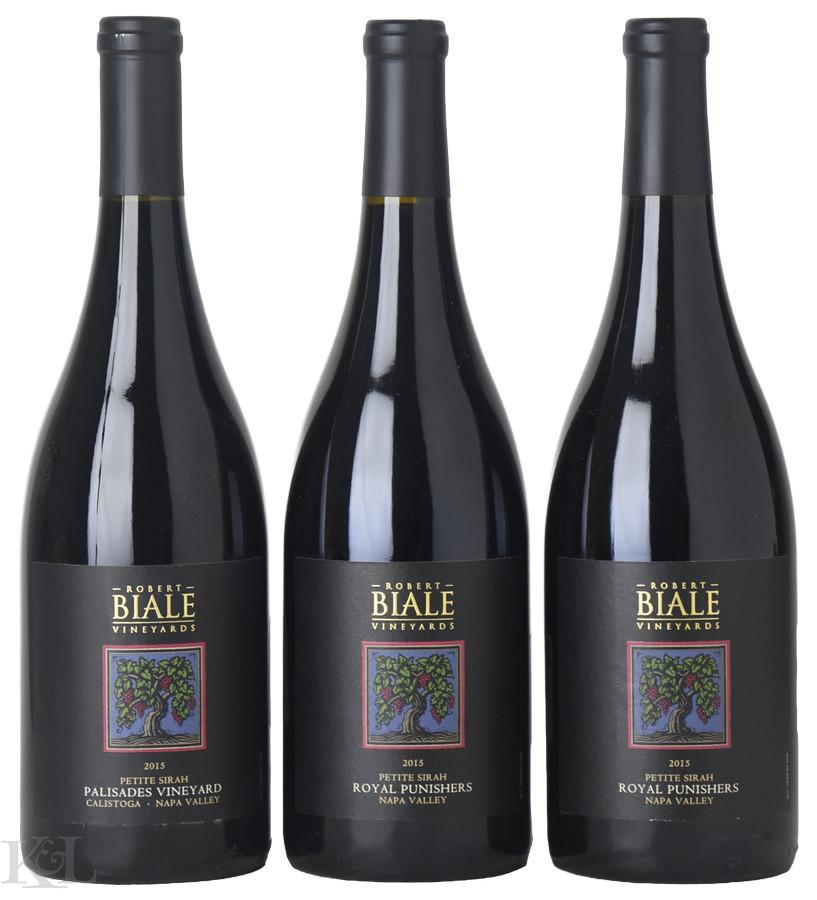 Robert Biale Calistoga & Napa Valley Petite Sirah Horizontal