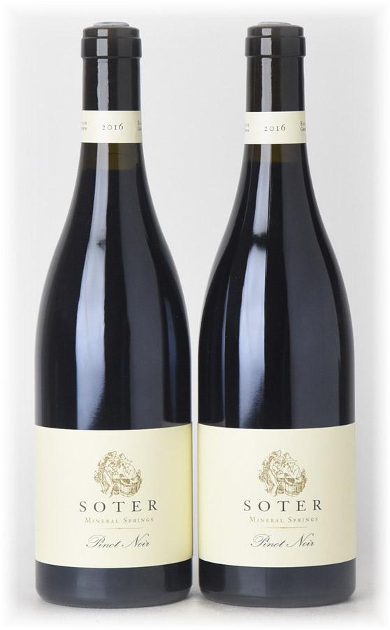 2016 Soter "Mineral Springs - White Label"  Yamhill-Carlton Pinot Noir