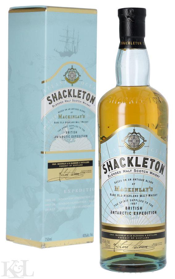 Mackinlay's "Shackleton Rare Old Highland" Blended Malt Scotch Whisky