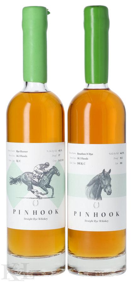 Pinhook Indiana Straight Rye Whiskey Horizontal