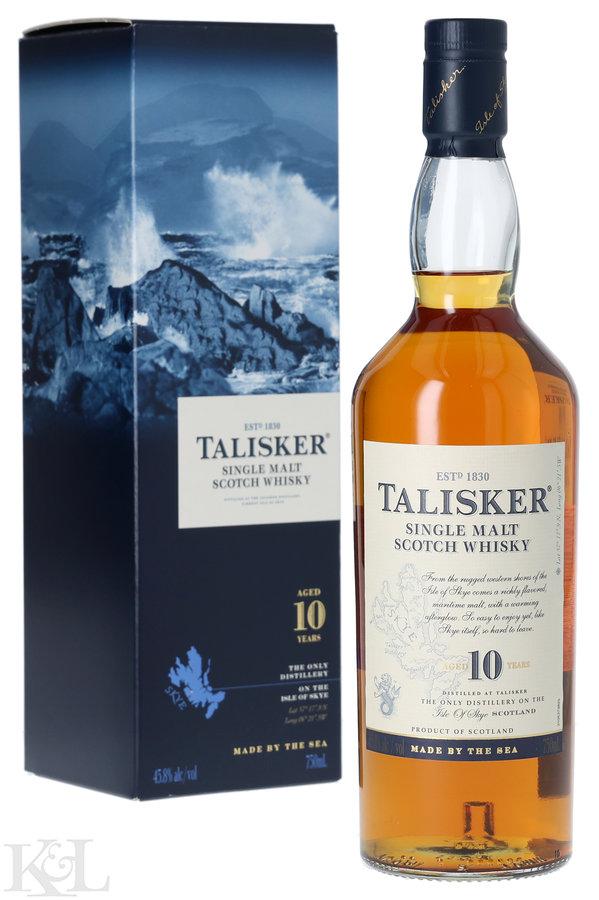Talisker 10 Year Old Isle of Skye Single Malt Scotch Whisky
