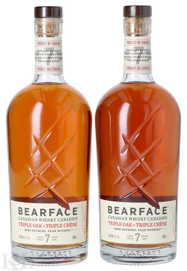Bearface 7 Year Old Triple Oak Canadian Whisky (750ml)