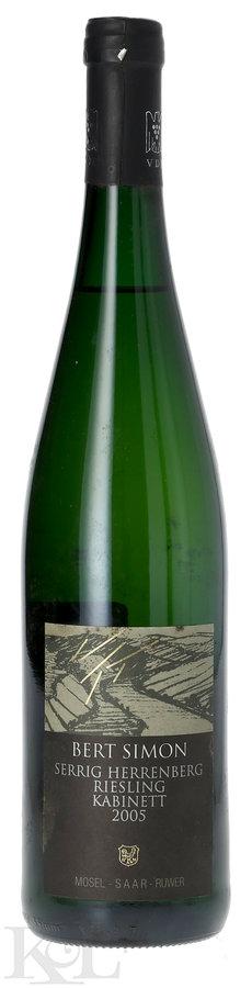 2005 Bert Simon Serriger Herrenberg Riesling Kabinett