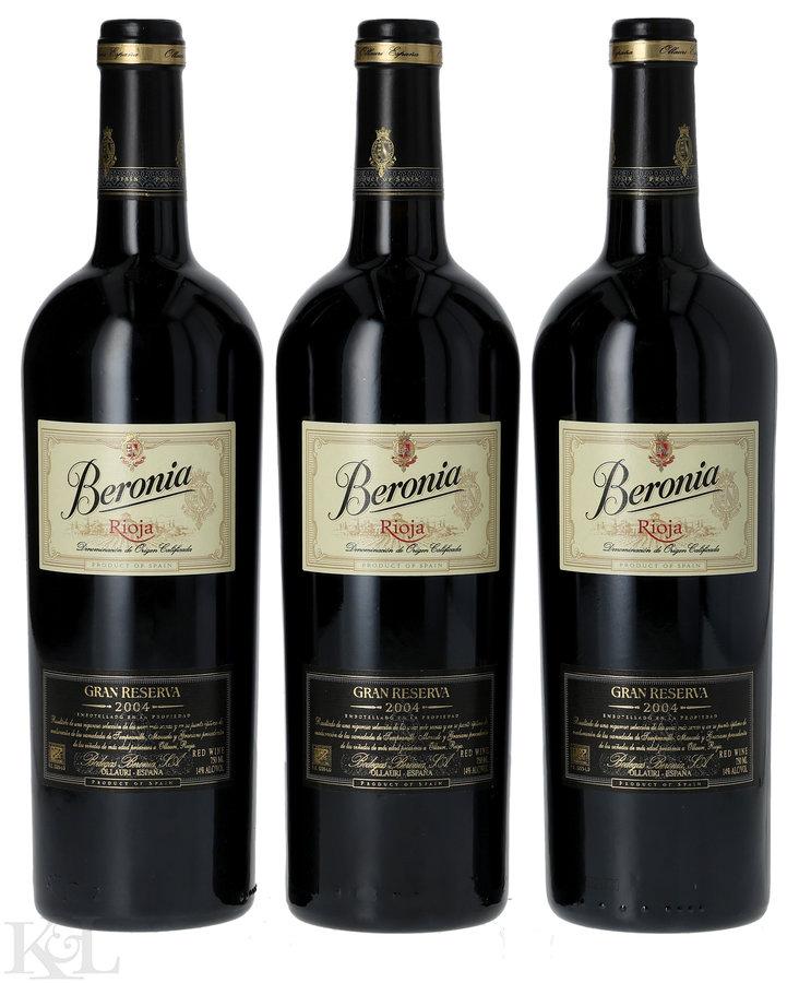 2004 Beronia Rioja Gran Reserva