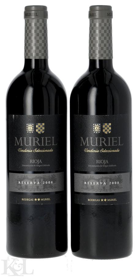 2008 Bodegas Muriel Rioja "Vendimia Seleccionada" Reserva Rioja