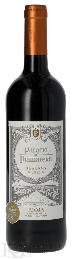 2015 Burgo Viejo "Palacio de Primavera" Rioja Vendimia Seleccionada Reserva