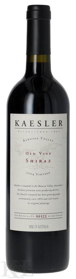2004 Kaesler Old Vine Shiraz Barossa Valley South Australia