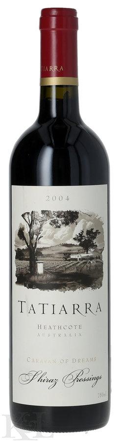 2004 Tatiarra "Pressings" Caravan of Dreams Shiraz Heathcote Australia
