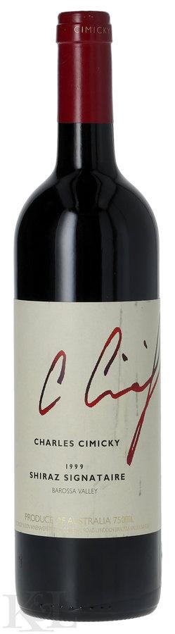 1999 Charles Cimicky "Signature" Shiraz Barossa Valley South Australia
