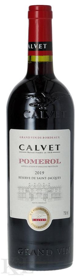 2019 Calvet "Réserve de Saint-Jacques," Pomerol