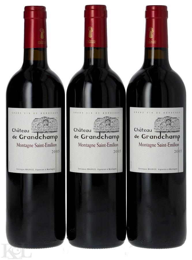 2005 de Grandchamp, Montagne-St-Émilion