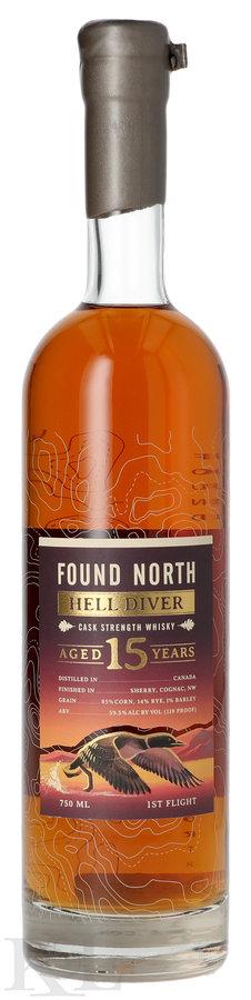 NV Found North 15 Year Old "Hell Diver" Cask Strength Canadian Whisky