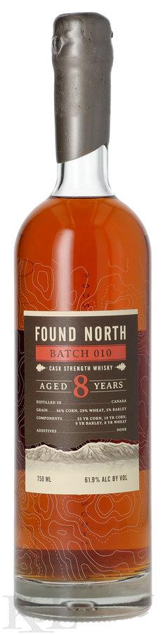 NV Found North 8 Year Old "Batch 10" Cask Strength Canadian Whisky