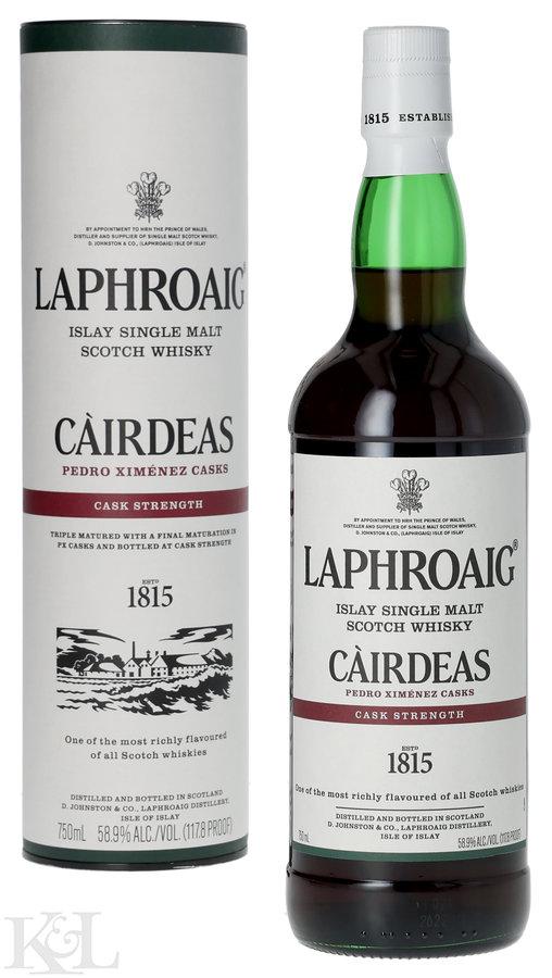 Laphroaig "Càirdeas Bottled 2021" PX Sherry Cask Strength Islay Single Malt Scotch Whisky