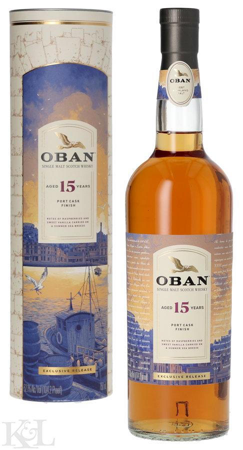NV Oban 15 Year "Exclusive Release" American Oak Port Cask Finish Cask Strength Single Malt Whisky