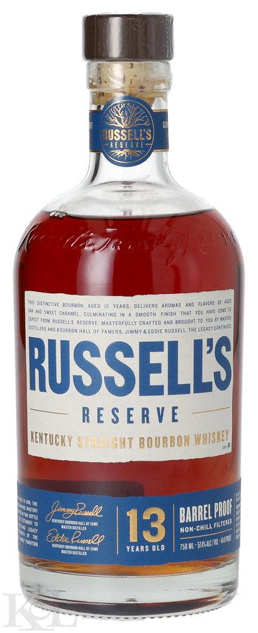 2021 Russell's Reserve 13 Year Old Barrel Proof Kentucky Straight Bourbon Whiskey