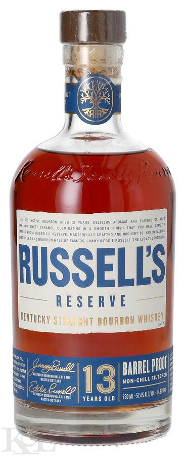 2023 Russell's Reserve 13 Year Old Barrel Proof Kentucky Straight Bourbon Whiskey