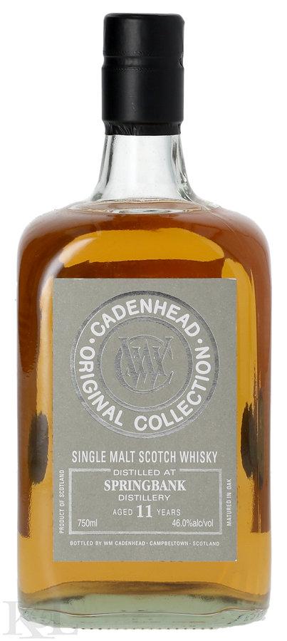 Springbank 11 Year Old "Cadenhead Original Collection" Small Batch Single Malt Scotch Whisky (750ml)