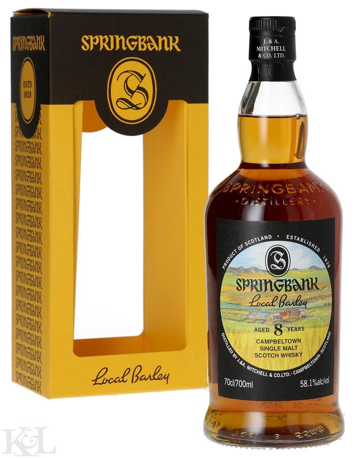 Springbank 8 Year Old "Local Barley" 2024 Release Campbeltown Single Malt Scotch Whisky (700ml)