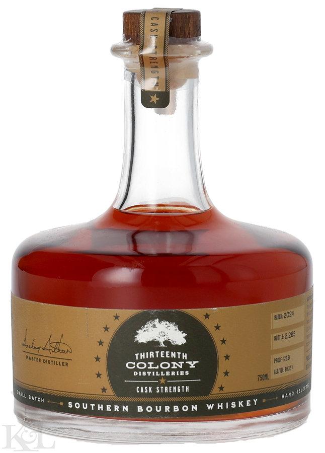 NV Thirteenth Colony Cask Strength Southern Bourbon Whiskey