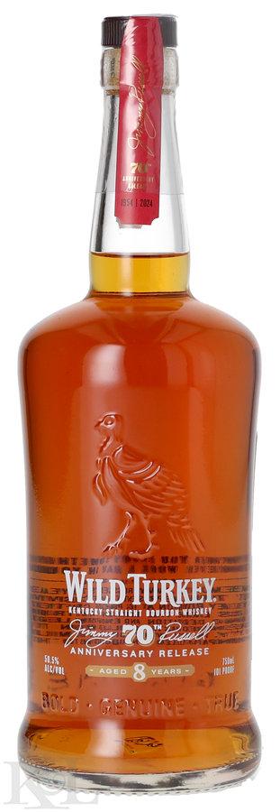 NV Wild Turkey 8 Year Old "Jimmy's 70th Anniversary" Kentucky Straight Bourbon Whiskey