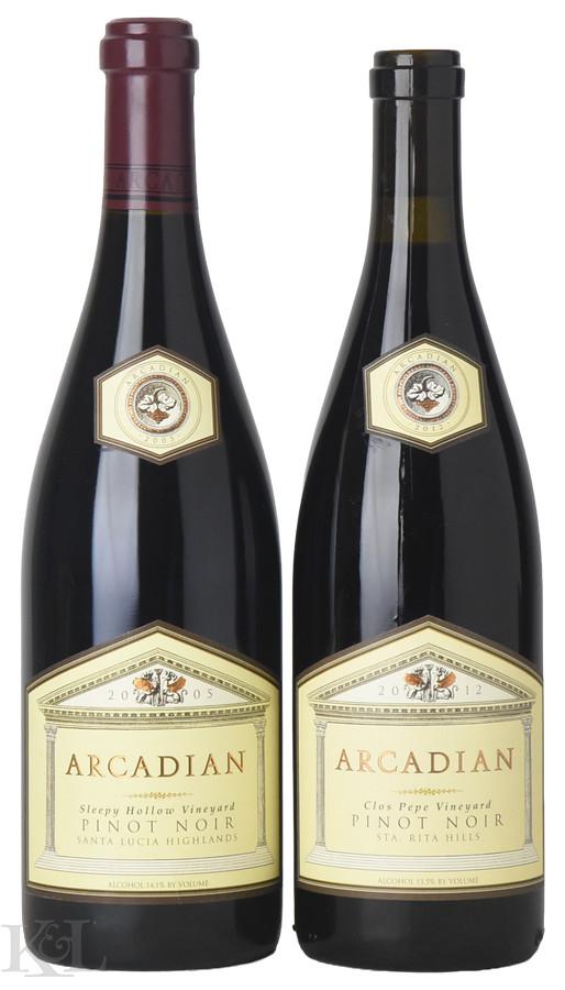 Arcadian "Sleepy Hollow Vineyard" & "Clos Pepe" Pinot Noir Sta. Rita Hills Tasting Lot