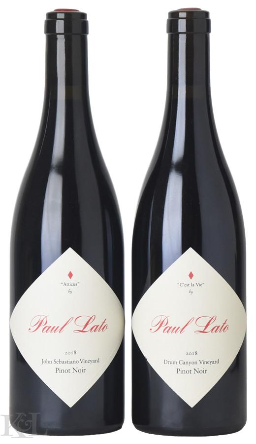 Paul Lato Sta. Rita Hills Pinot Noir Horizontal