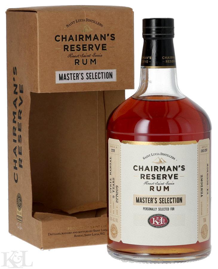 2011 Chairman's Reserve 9 Year Old "Master's Selection" K&L Exclusive Barrel Vendome Pot Still Single Barrel St-Lucia Rum