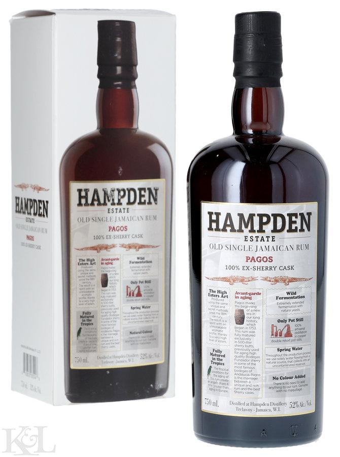 NV Hampden Estate "Pagos" 100% Ex-Sherry Cask Aged Old Single Jamaican Rum