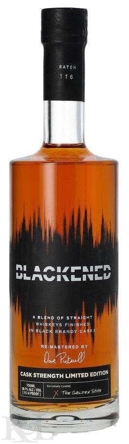 NV Blackened (Metallica) "The Golden State" Cask Strength Limited Edition Blend of Straight American Whiskey