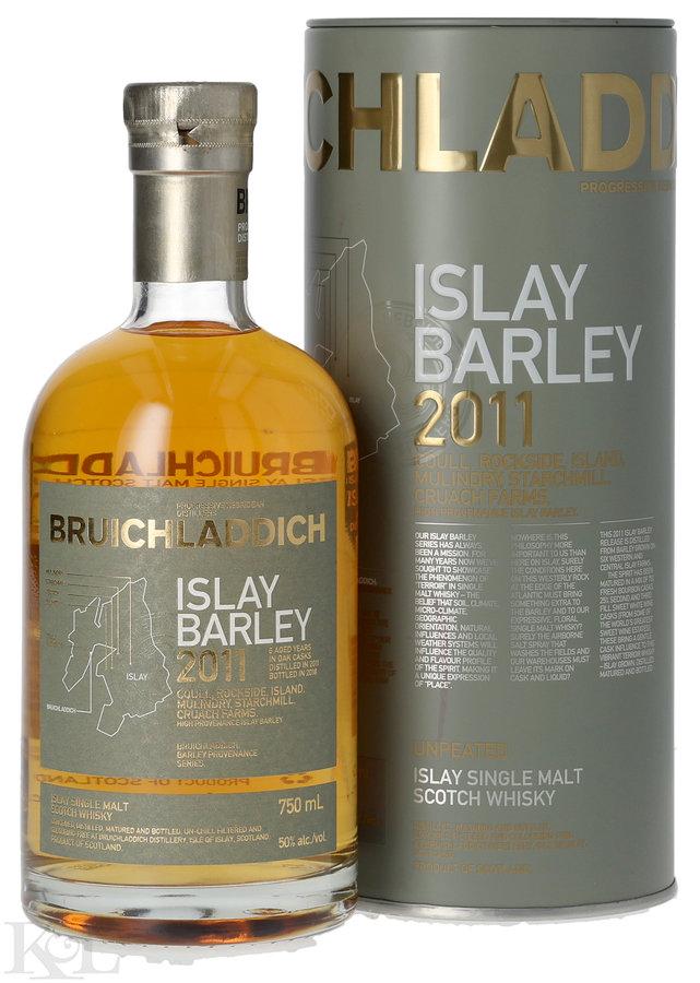 2011 Bruichladdich 6 Year Old "Islay Barley" Islay Single Malt Scotch Whisky