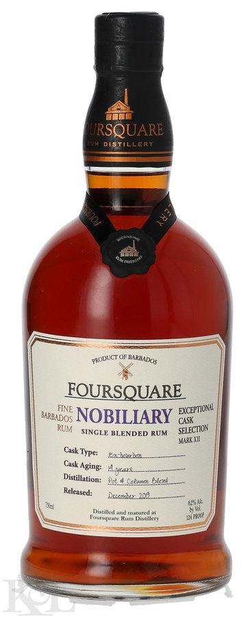 NV Foursquare Rum Distillery 14 Year Old "Mark XII - Nobiliary" Ex-Bourbon Cask Exceptional Cask Selection Single Blended Barbados Rum