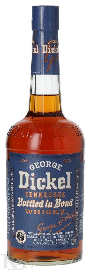 2019 George Dickel 13 Year Old "Fall 2005" Bottled In Bond Tennessee Whisky