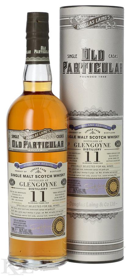 2008 Glengoyne 11 Year Old "Old Particular - K&L Exclusive" PX Sherry Finished Single Cask Strength Highland Single Malt Scotch Whisky