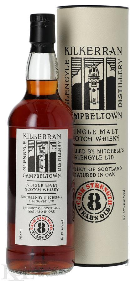 NV Kilkerran (Glengyle) 8 Year Old "Sherry Cask Matured" Cask Strength Campbeltown Single Malt Scotch Whisky