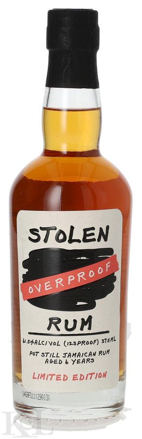 Stolen Rum "Overproof" 6 Year Old Pot Still Jamaican Rum (375ml)