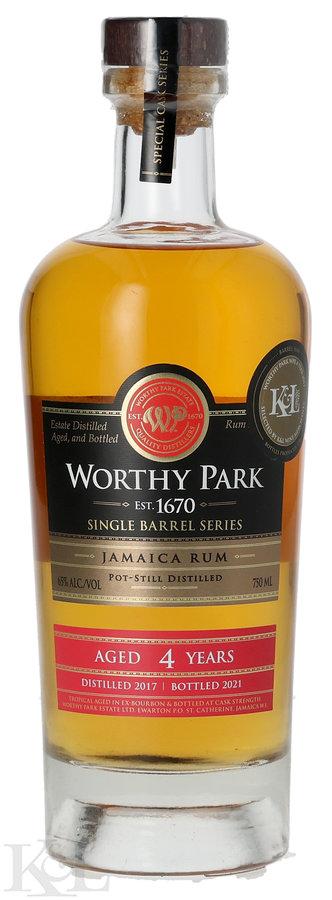 2017 Worthy Park 4 Year "Extra" K&L Exclusive Barrel #1618 Cask Strength Single Cask Jamaican Rum