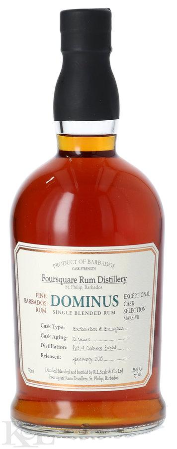 Foursquare Rum Distillery 10 Year Old "Mark VII - Dominus" Ex-Bourbon & Cognac Cask Exceptional Cask Selection Single Blended Barbados Rum