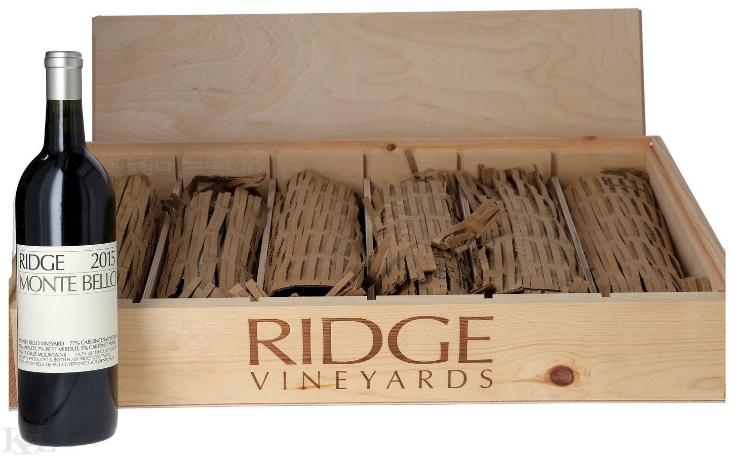 2015 Ridge Vineyards "Monte Bello" Santa Cruz Mountains Cabernet Sauvignon