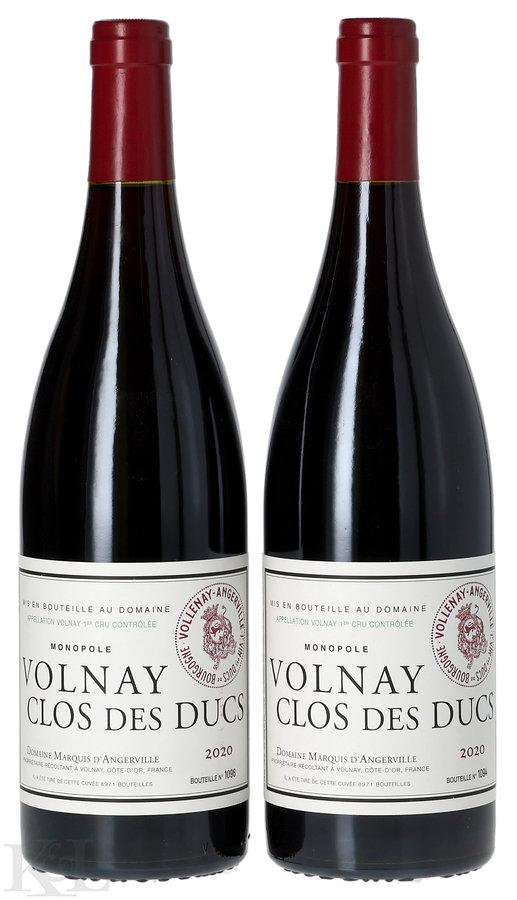 2020 Domaine Marquis d'Angerville Volnay 1er Cru "Clos des Ducs"