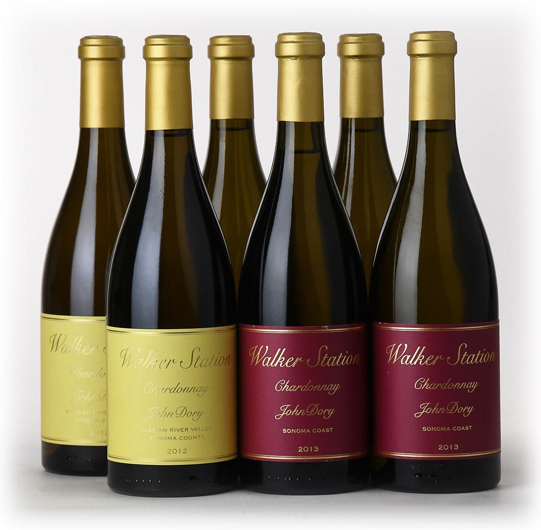 2012-2013 Walker Station "John Dory" Russian River Valley Chardonnay Vertical