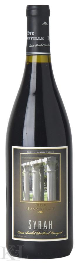 2012 Côte Bonneville "DuBrul Vineyard" Yakima Valley Syrah