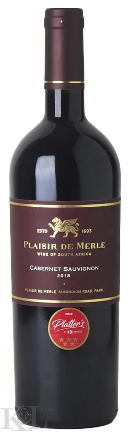 2018 Plaisir de Merle Cabernet Sauvignon Paarl