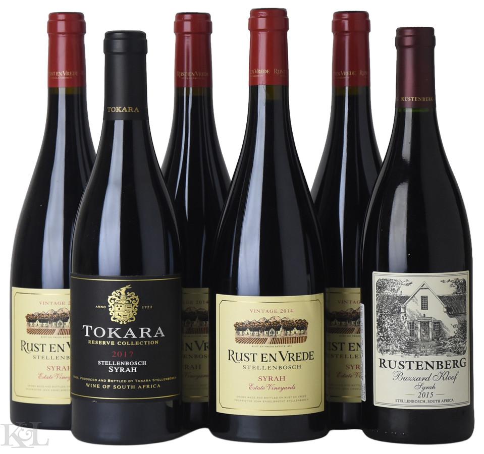 2014, 2015, 2017 Stellenbosch Syrah Trio Tasting Lot