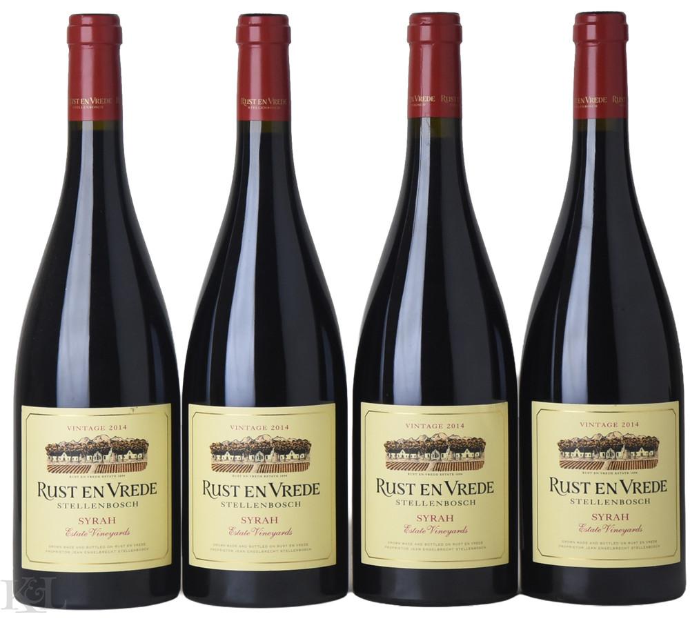 2014 Rust en Vrede "Estate Vineyards" Syrah Stellenbosch