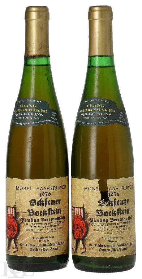 1976 Dr. Fischer Ockfener Bockstein Riesling Beerenauslese #14 Mosel